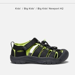 NIB Keen big kid boys 6 Newport h2 sandal
